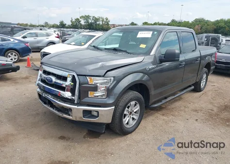 2017 Ford F-150 Xlt из США, поврежденный, VIN 1FTEW1C89HKD45720